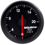 AutoMeter Tools and Equipment AutoMeter 9145-T - 2-1/16" E.G.T, 0-2000'F, AIRDRIVE, BLACK