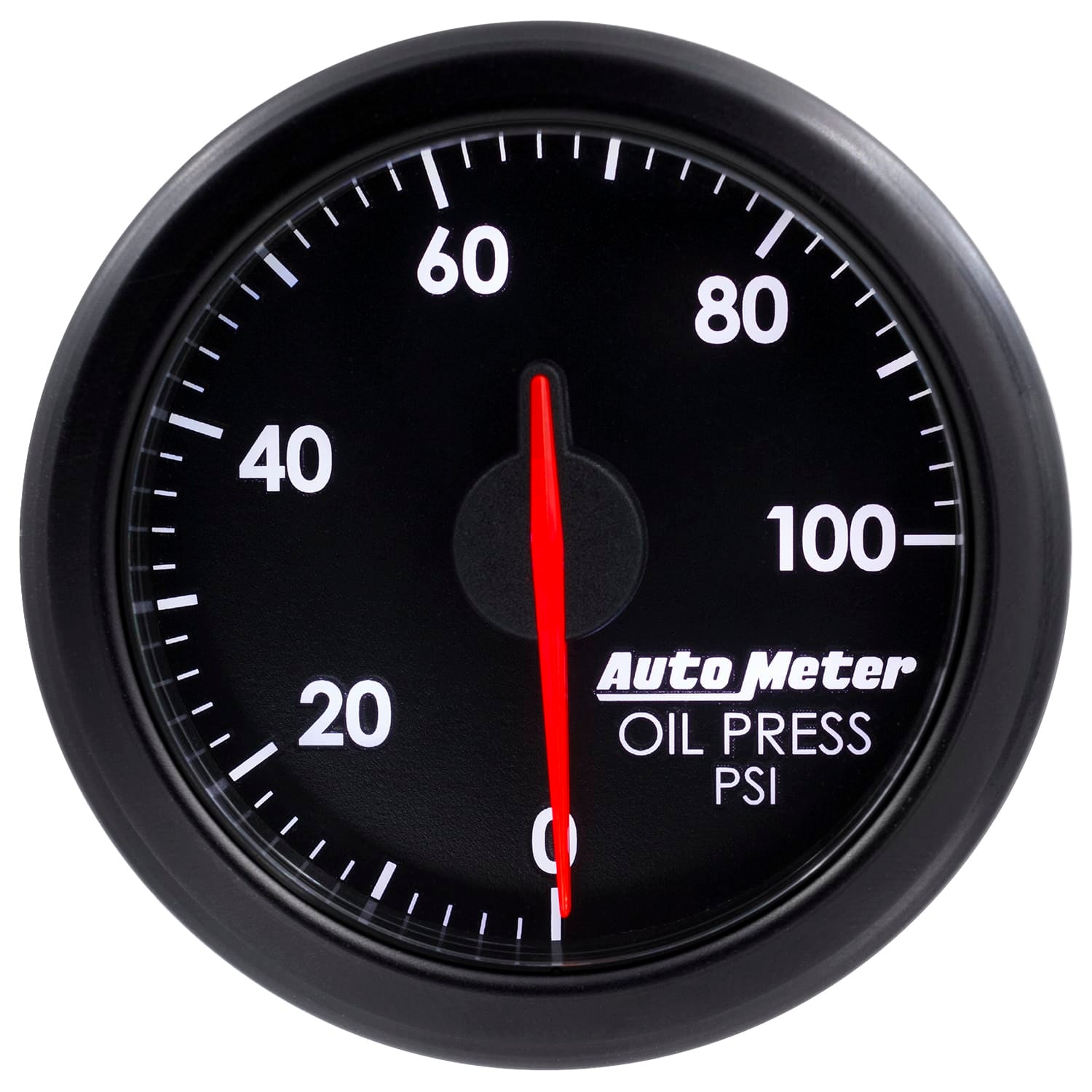 AutoMeter Body AutoMeter 9152-T - 2-1/16" OIL PRESS, 0-100 PSI, AIRDRIVE, BLACK