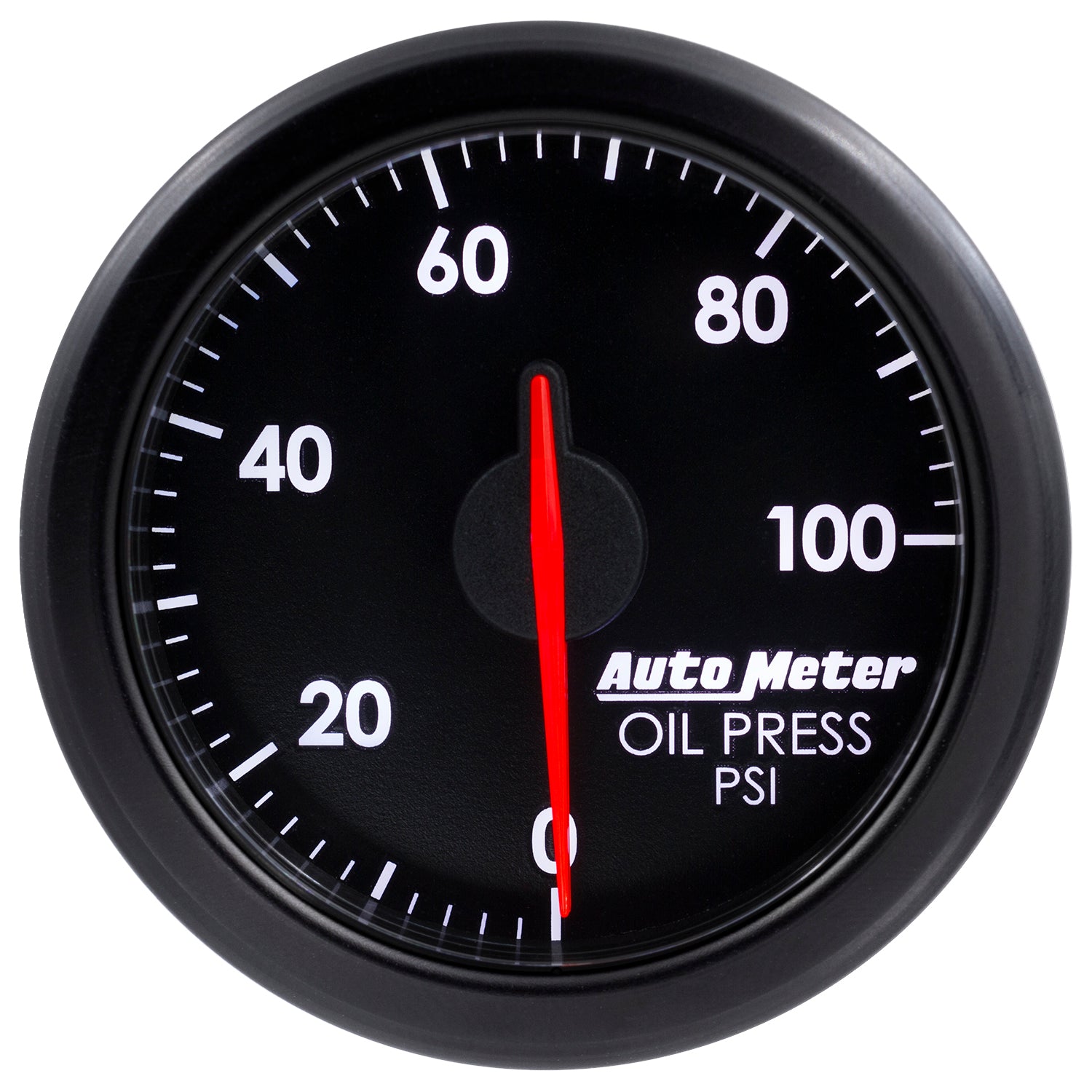 AutoMeter 9152-T - 2-1/16" OIL PRESS, 0-100 PSI, AIRDRIVE, BLACK 3