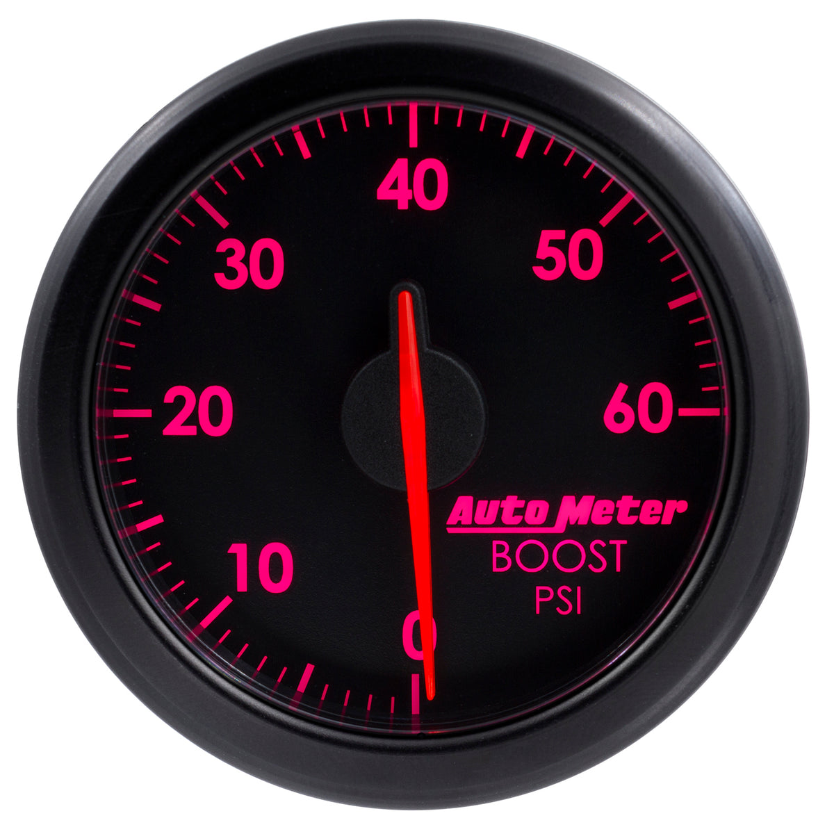 AutoMeter 9160-T - 2-1/16" BOOST, 0-60 PSI, AIRDRIVE, BLACK 9