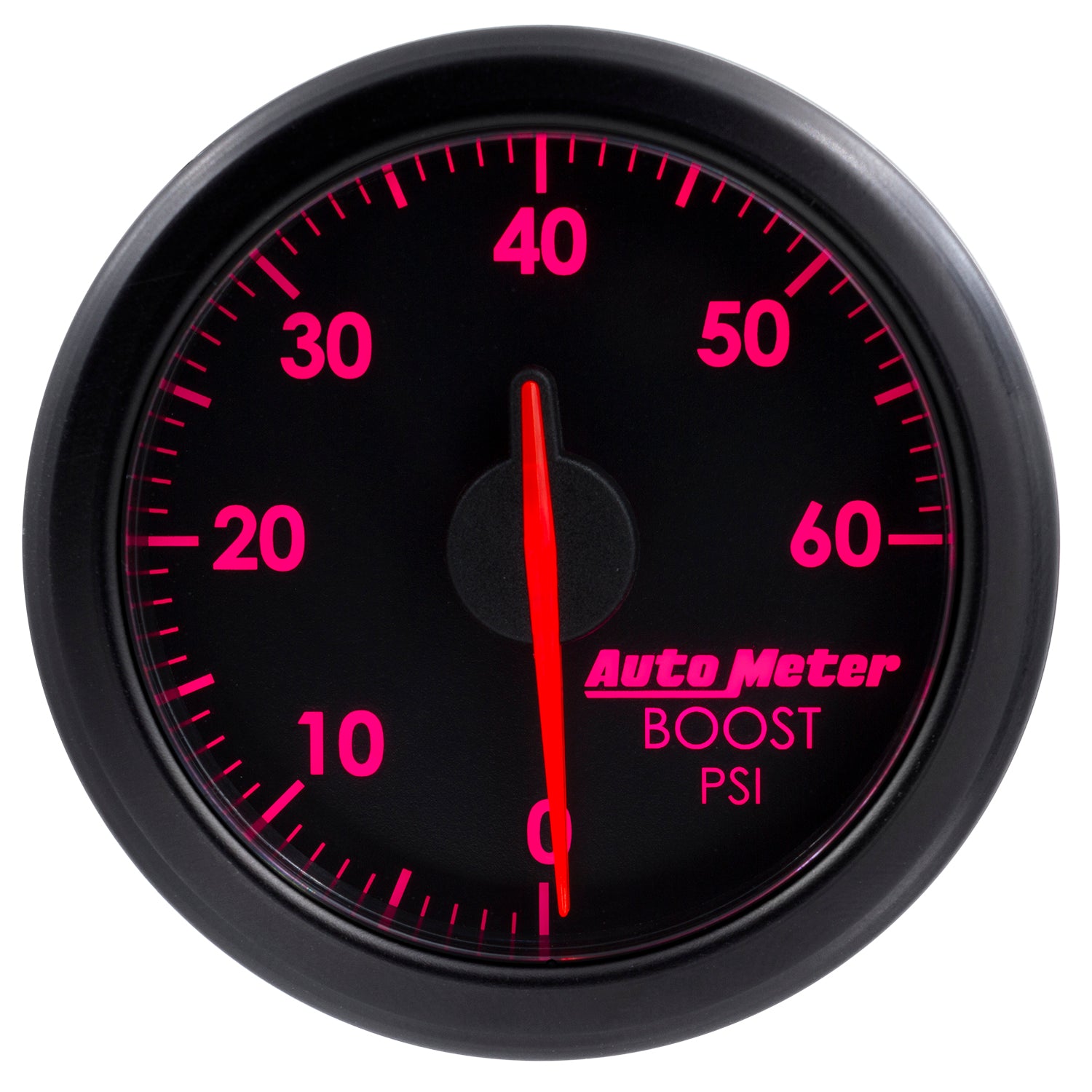 AutoMeter 9160-T - 2-1/16" BOOST, 0-60 PSI, AIRDRIVE, BLACK 9