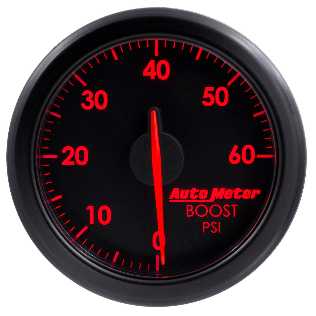 AutoMeter 9160-T - 2-1/16" BOOST, 0-60 PSI, AIRDRIVE, BLACK 4
