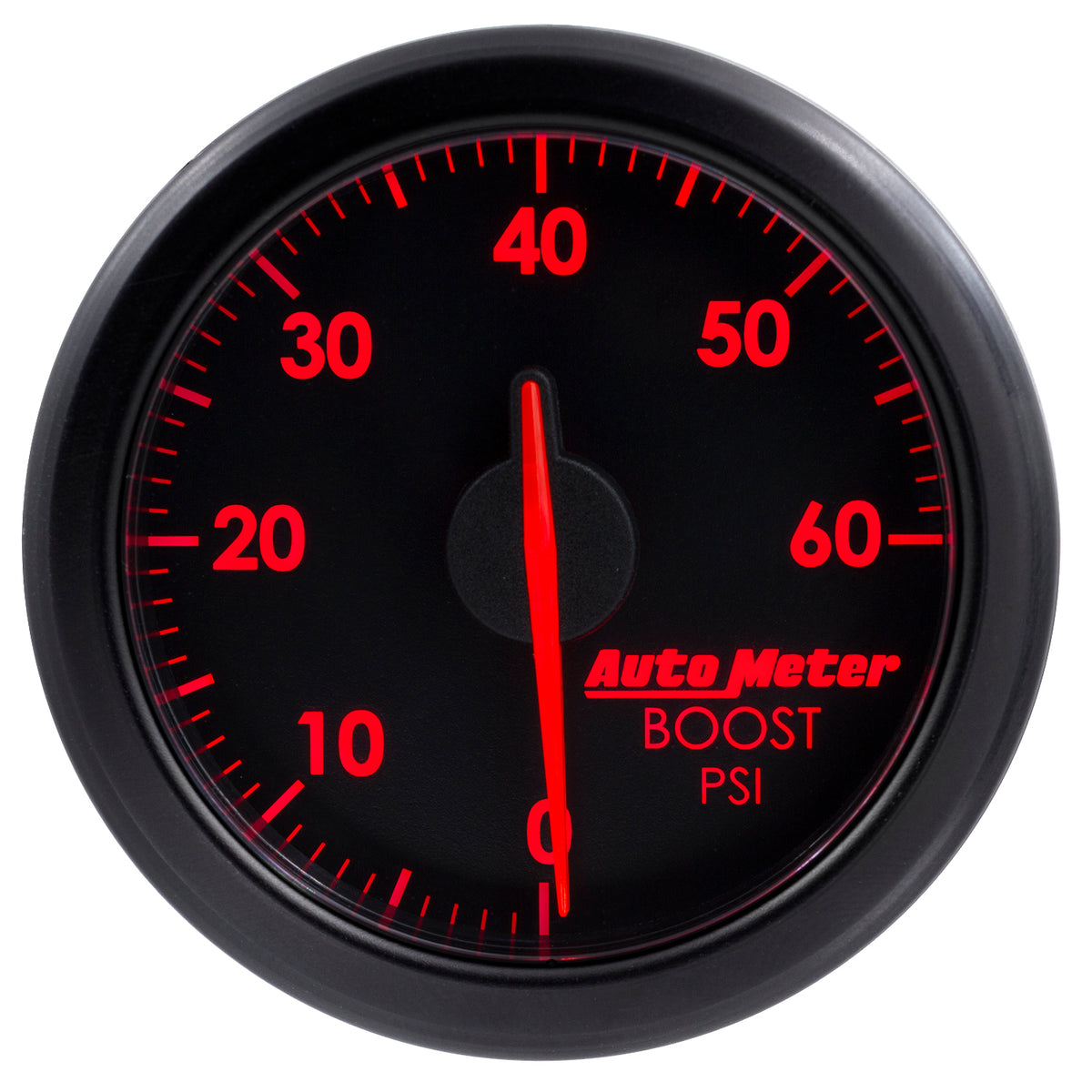 AutoMeter 9160-T - 2-1/16" BOOST, 0-60 PSI, AIRDRIVE, BLACK 4