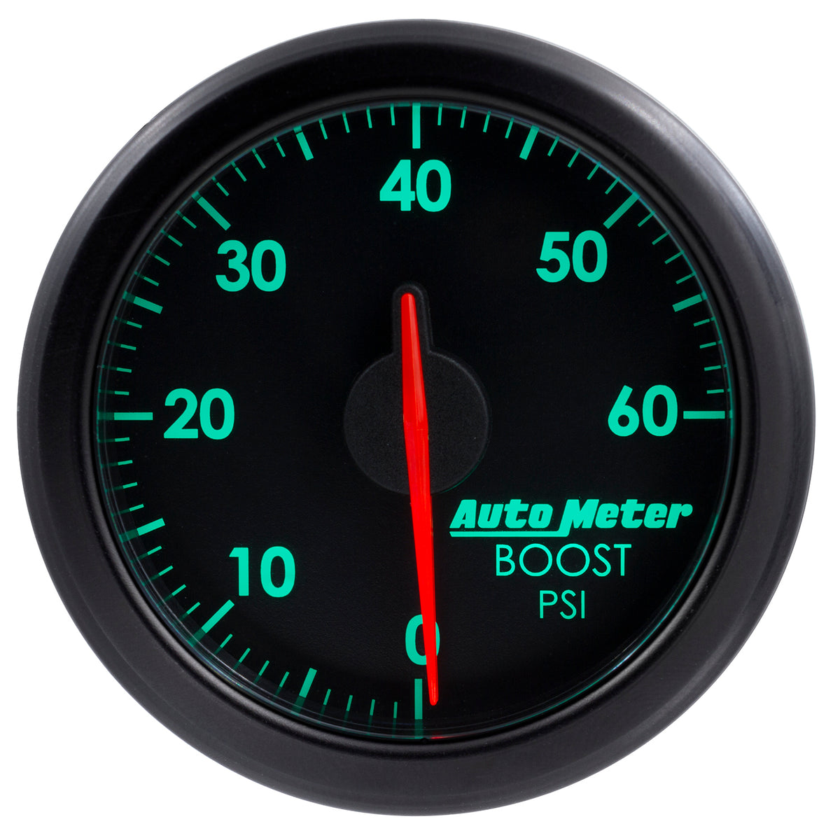 AutoMeter 9160-T - 2-1/16" BOOST, 0-60 PSI, AIRDRIVE, BLACK 7