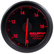 AutoMeter 9178-T - 2-1/16" WIDEBAND A/F, AIRDRIVE, BLACK 8