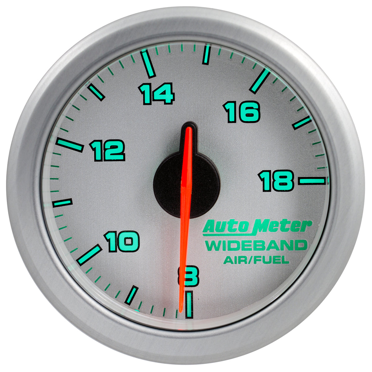 AutoMeter 9178-UL - 2-1/16" WIDEBAND A/F, AIRDRIVE, SILVER 7