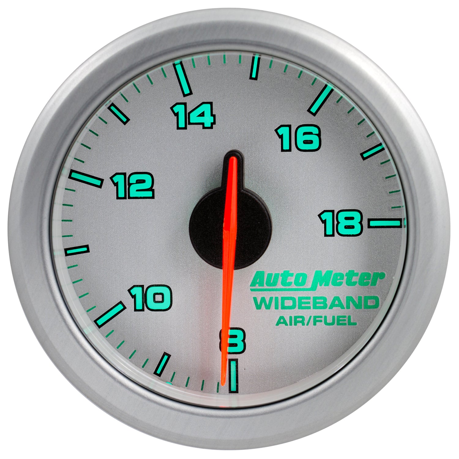 AutoMeter 9178-UL - 2-1/16" WIDEBAND A/F, AIRDRIVE, SILVER 7