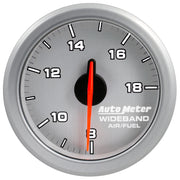 AutoMeter 9178-UL - 2-1/16" WIDEBAND A/F, AIRDRIVE, SILVER 3