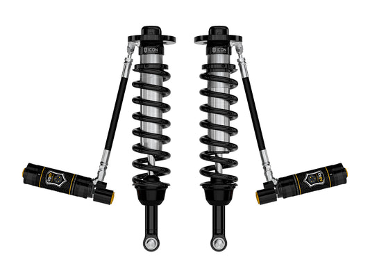 ICON 2021-2025 Ford F-150 4WD 2.75-3.5" Lift Front V.S. 2.5 Series Coilovers Remote Reservoir W/ CDEV Pair