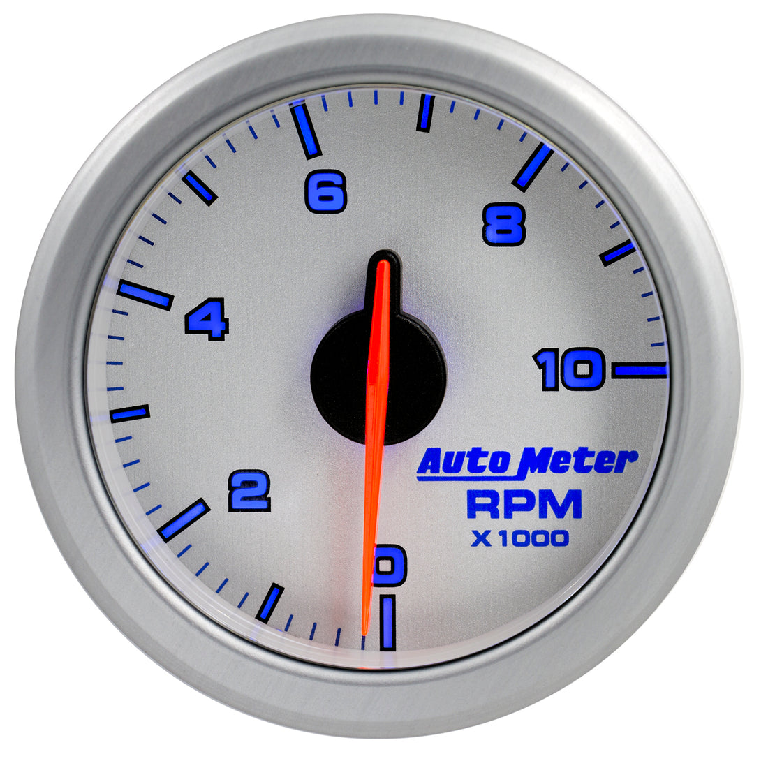 AutoMeter 9197-UL - 2-1/16" TACH, 0-10,000 RPM, AIRDRIVE, SILVER 8