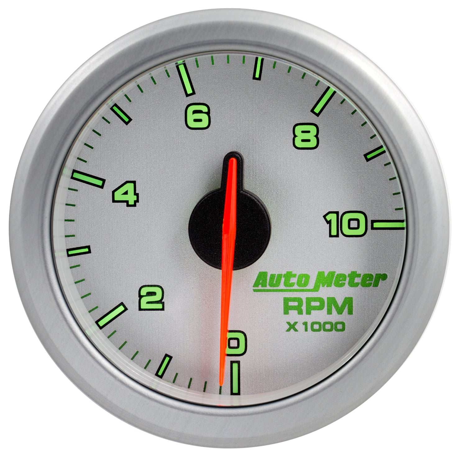 AutoMeter 9197-UL - 2-1/16" TACH, 0-10,000 RPM, AIRDRIVE, SILVER 6