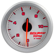 AutoMeter 9197-UL - 2-1/16" TACH, 0-10,000 RPM, AIRDRIVE, SILVER 4