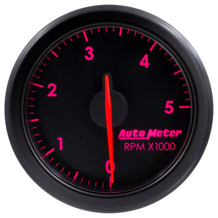 AutoMeter 9198-T - 2-1/16" TACH, 0-5,000 RPM, AIRDRIVE, BLACK 7