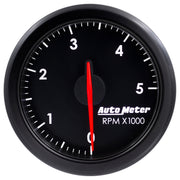 AutoMeter 9198-T - 2-1/16" TACH, 0-5,000 RPM, AIRDRIVE, BLACK 1