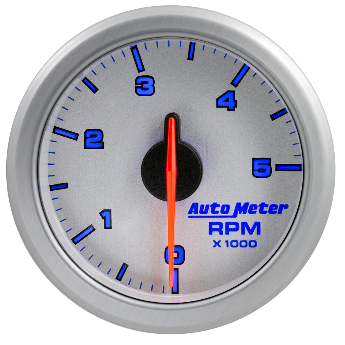 AutoMeter 9198-UL - 2-1/16" TACH, 0-5,000 RPM, AIRDRIVE, SILVER 8