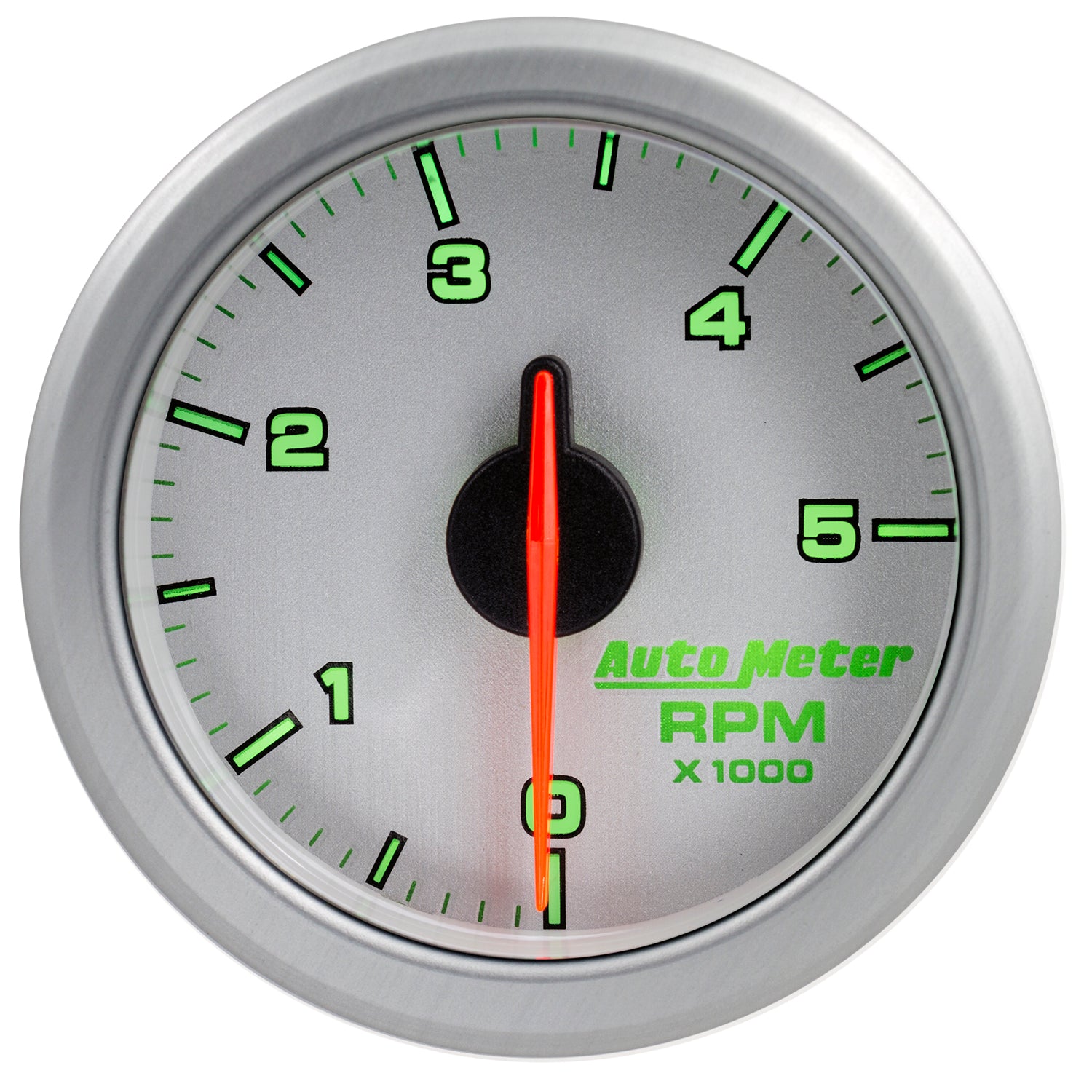 AutoMeter 9198-UL - 2-1/16" TACH, 0-5,000 RPM, AIRDRIVE, SILVER 6
