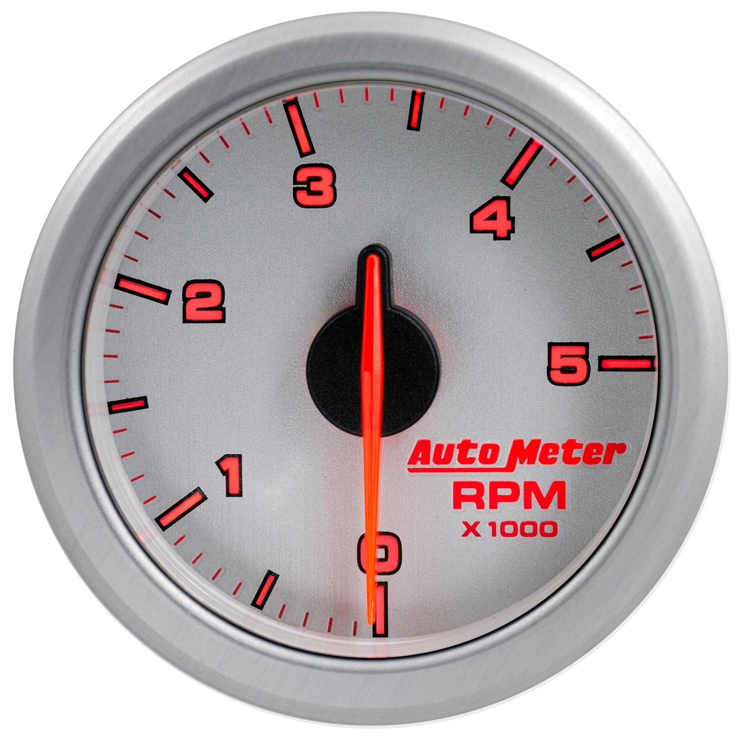 AutoMeter 9198-UL - 2-1/16" TACH, 0-5,000 RPM, AIRDRIVE, SILVER 5
