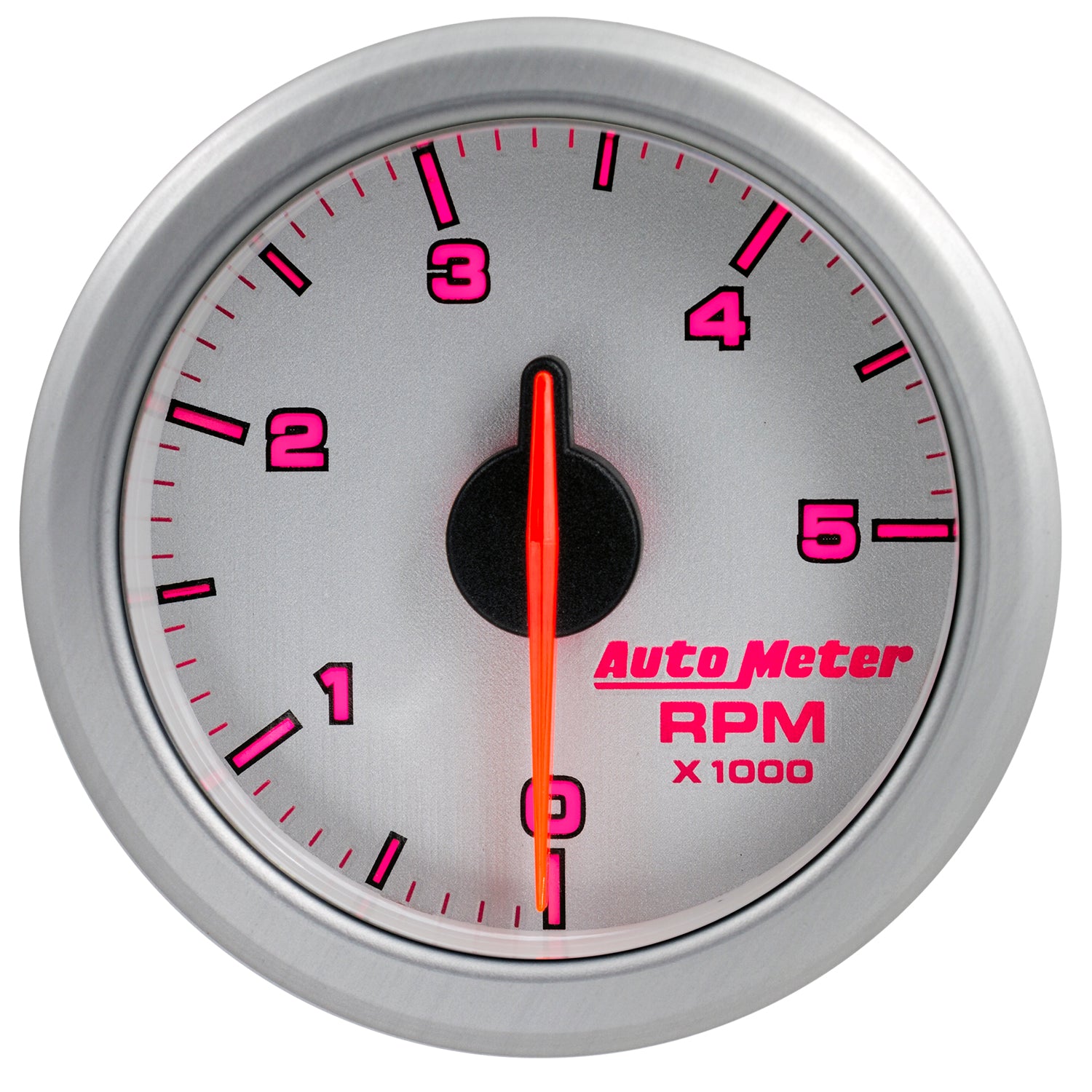 AutoMeter 9198-UL - 2-1/16" TACH, 0-5,000 RPM, AIRDRIVE, SILVER 9