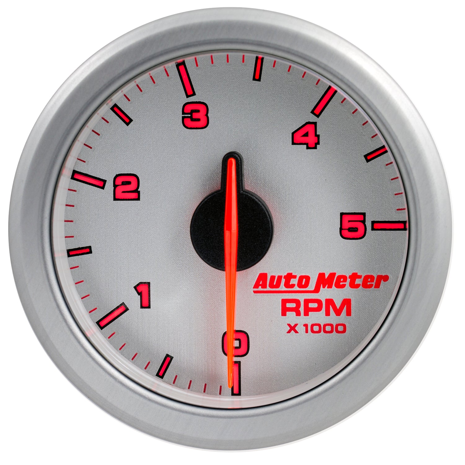 AutoMeter 9198-UL - 2-1/16" TACH, 0-5,000 RPM, AIRDRIVE, SILVER 4
