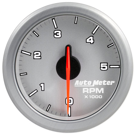 AutoMeter 9198-UL - 2-1/16" TACH, 0-5,000 RPM, AIRDRIVE, SILVER 3