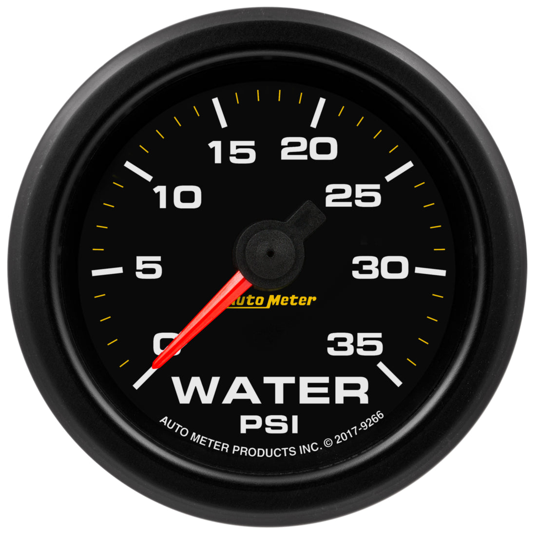 AutoMeter 9266 - GAUGE, WATER PRESS, 2 1/16", 35PSI, STEPPER MOTOR W/WARN, EXTREME ENVIRONMENT 3