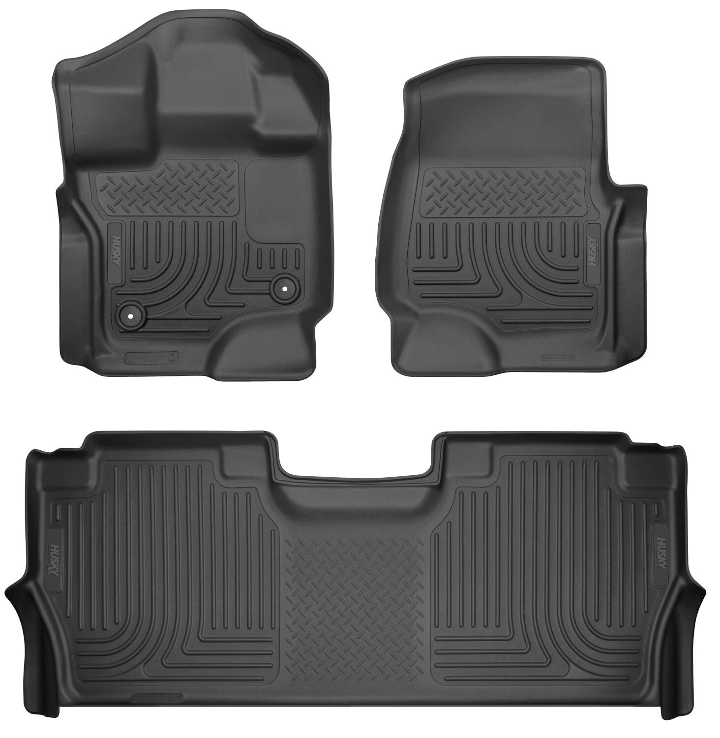 Husky Liners 94121 - Front & 2nd Seat Floor Liners 1