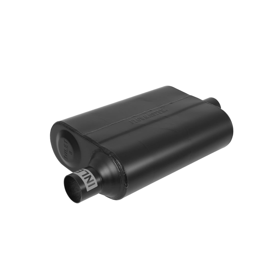 Flowmaster 942041 - 40 Series Delta Flow Chambered Muffler 40 Delta Flow 2.00 Offset In 2.00 Center Out Aggressive Sound Flowmaster 1