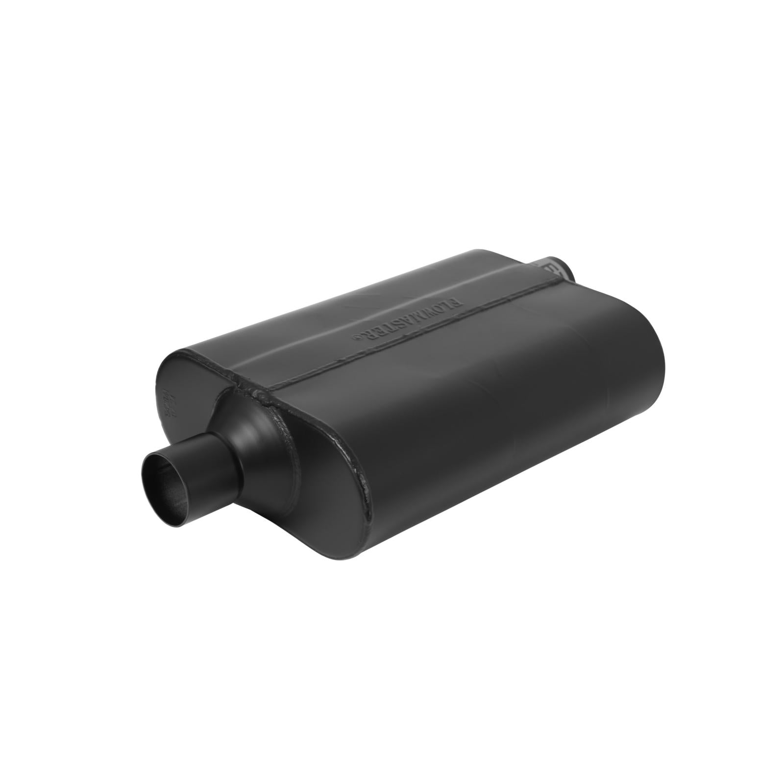 Flowmaster 942041 - 40 Series Delta Flow Chambered Muffler 40 Delta Flow 2.00 Offset In 2.00 Center Out Aggressive Sound Flowmaster 3