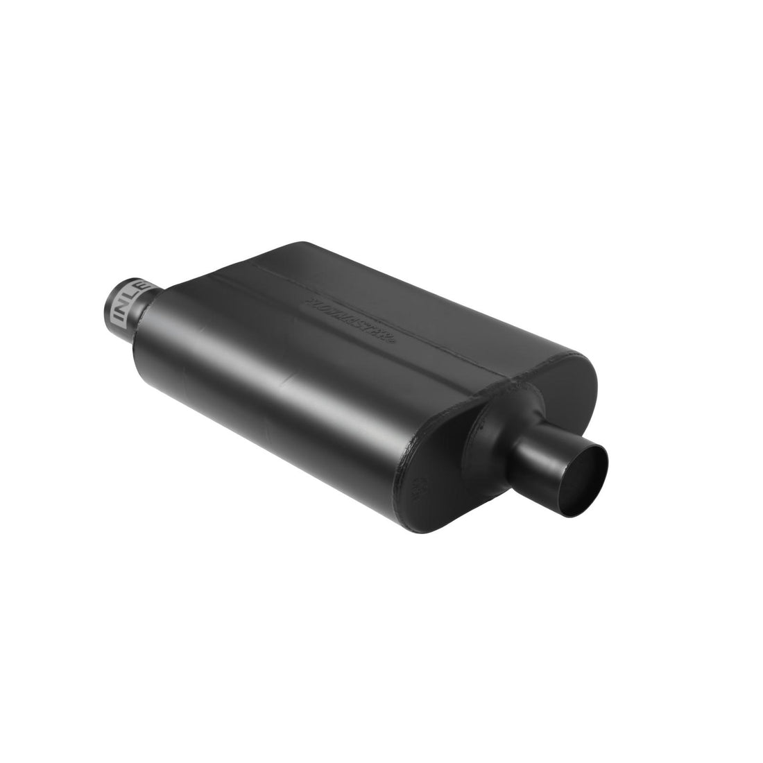 Flowmaster 942441 - 40 Series Delta Flow Chambered Muffler 40 Delta Flow 2.25 Offset In 2.25 Center Out Aggressive Sound Flowmaster 2