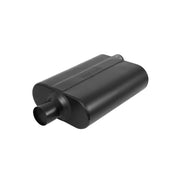 Flowmaster 942441 - 40 Series Delta Flow Chambered Muffler 40 Delta Flow 2.25 Offset In 2.25 Center Out Aggressive Sound Flowmaster 3