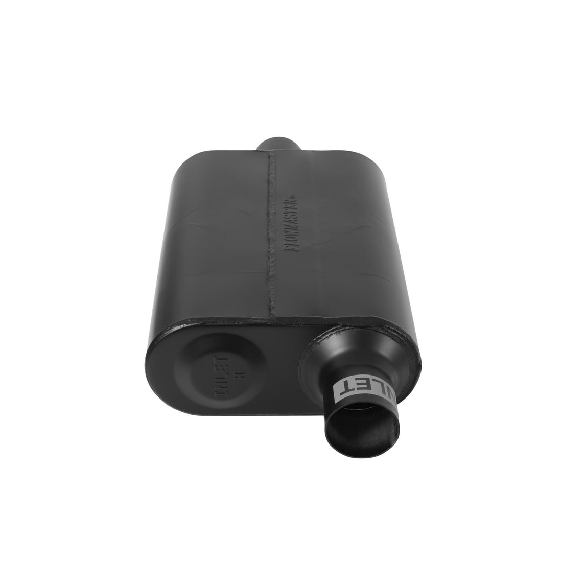 Flowmaster 942441 - 40 Series Delta Flow Chambered Muffler 40 Delta Flow 2.25 Offset In 2.25 Center Out Aggressive Sound Flowmaster 5