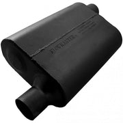Flowmaster 942443 - 40 Series Delta Flow Chambered Muffler 40 Delta Flow 2.25 Offset In 2.25 Offset Out Aggressive Sound Flowmaster 1