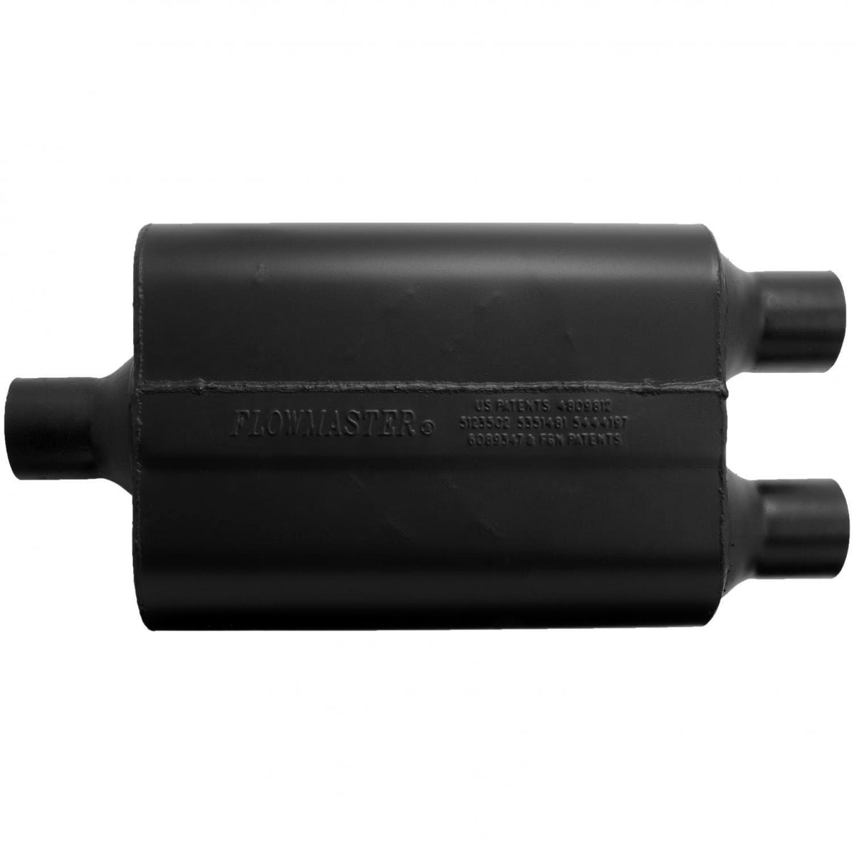 Flowmaster 9424472 - Super 44 Series Chambered Muffler Super 44 2.25 Center In 2.25 Dual Out Aggressive Sound Flowmaster 2
