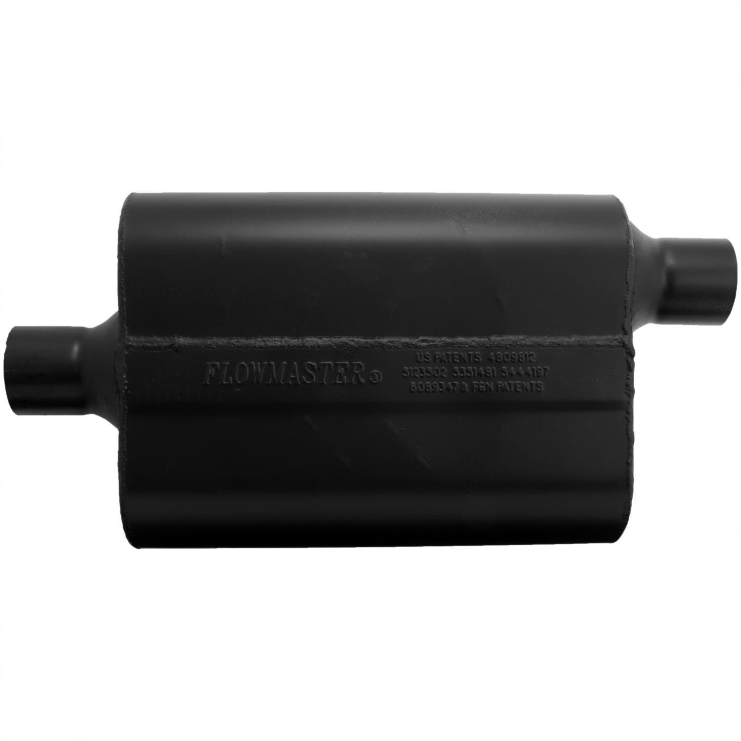 Flowmaster 942447 - Super 44 Series Chambered Muffler Super 44 2.25 Center In 2.25 Offset Out Aggressive Sound Flowmaster 3