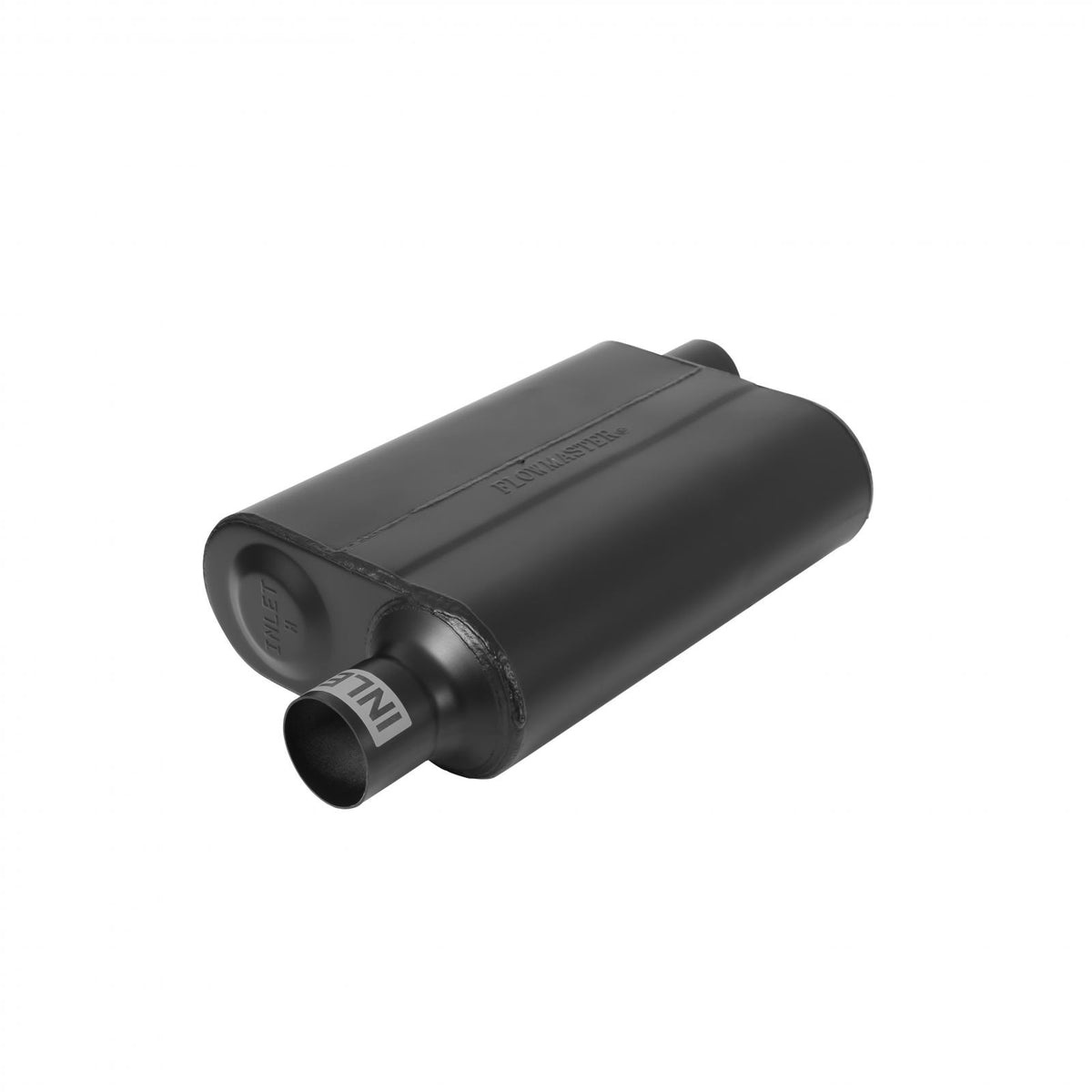Flowmaster 942448 - Super 44 Series Chambered Muffler Super 44 2.25 Offset In 2.25 Offset Out Aggressive Sound Flowmaster 1