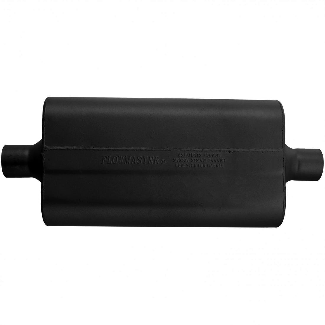 Flowmaster 942450 - 50 Series Delta Flow Chambered Muffler 50 Delta Flow 2.25 Center In 2.25 Center Out Moderate Sound Flowmaster 2
