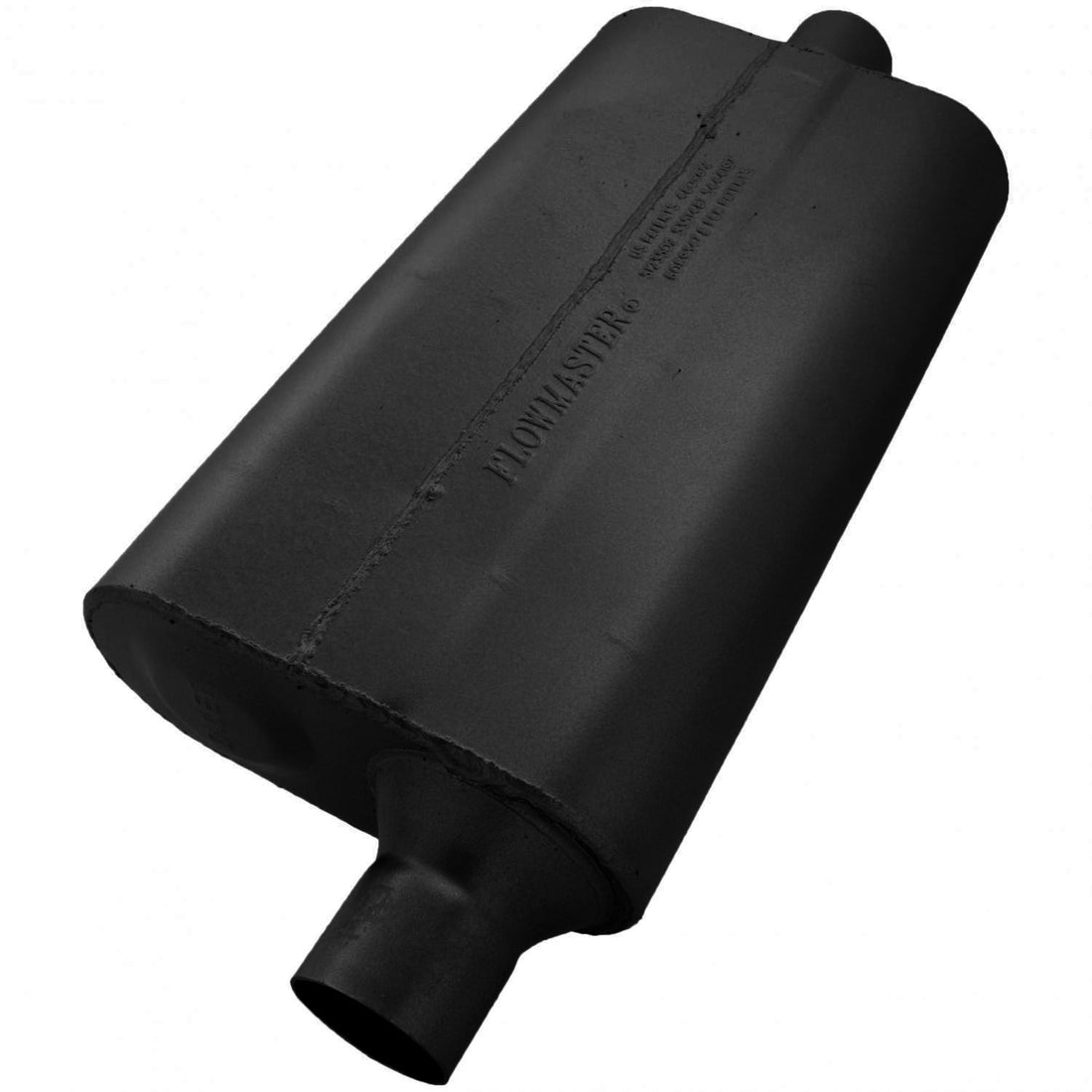 Flowmaster 942451 - 50 Series Delta Flow Chambered Muffler 50 Delta Flow 2.25 Offset In 2.25 Center Out Moderate Sound Flowmaster 4