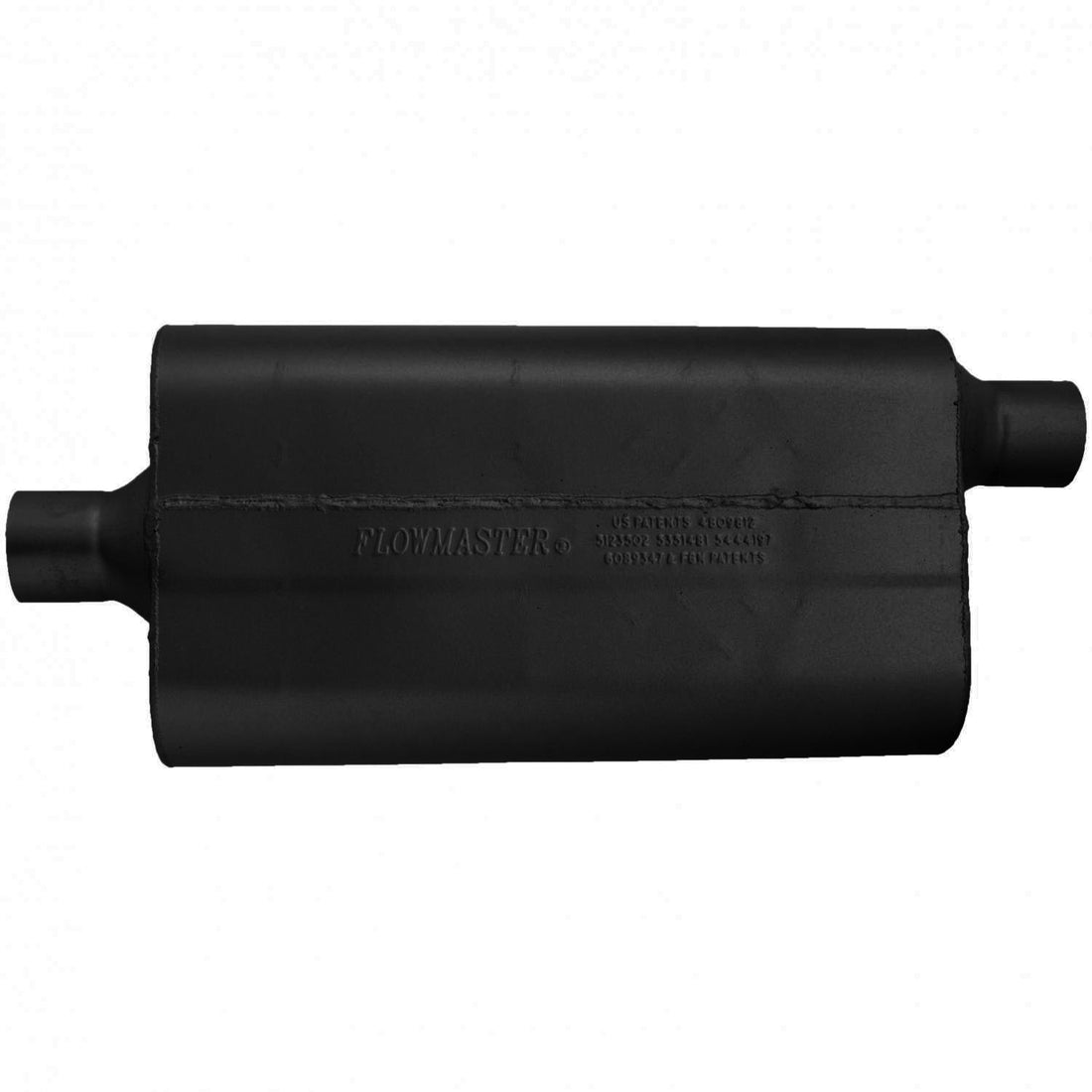 Flowmaster 942452 - 50 Series Delta Flow Chambered Muffler 50 Delta Flow 2.25 Center In 2.25 Offset Out Moderate Sound Flowmaster 2