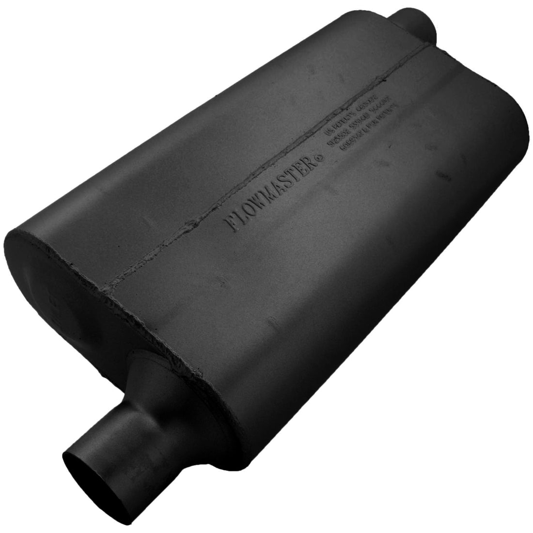 Flowmaster 942453 - 50 Series Delta Flow Chambered Muffler 50 Delta Flow 2.25 Offset In 2.25 Offset Out Moderate Sound Flowmaster 4