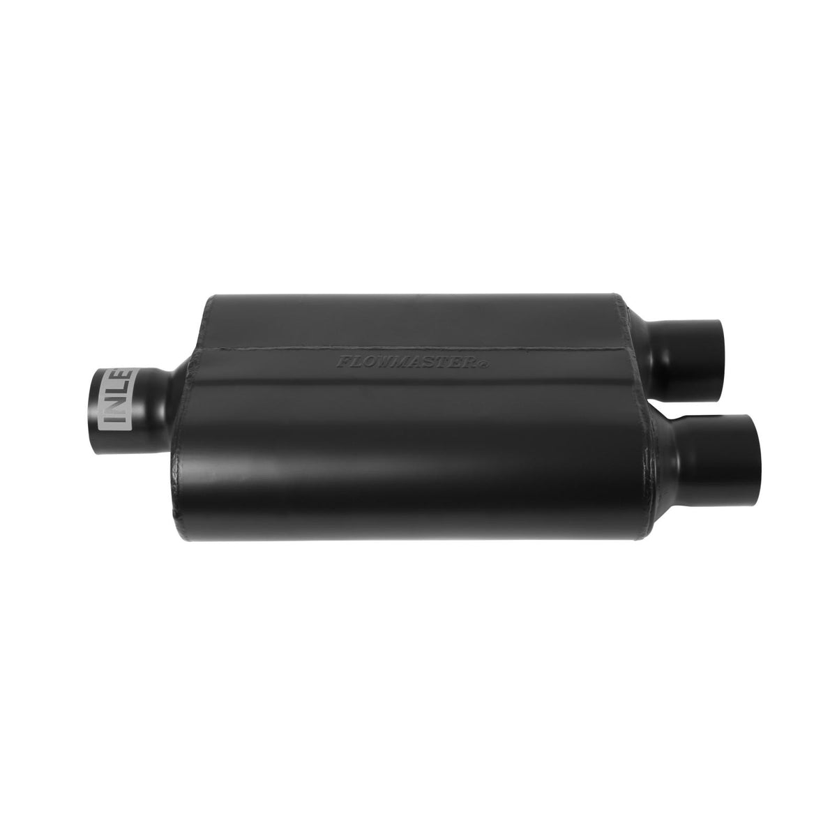 Flowmaster 9425400 - 40 Series Delta Flow Chambered Muffler 40 Delta Flow 2.50 Center In 2.50 Dual Out Aggressive Sound Flowmaster 4