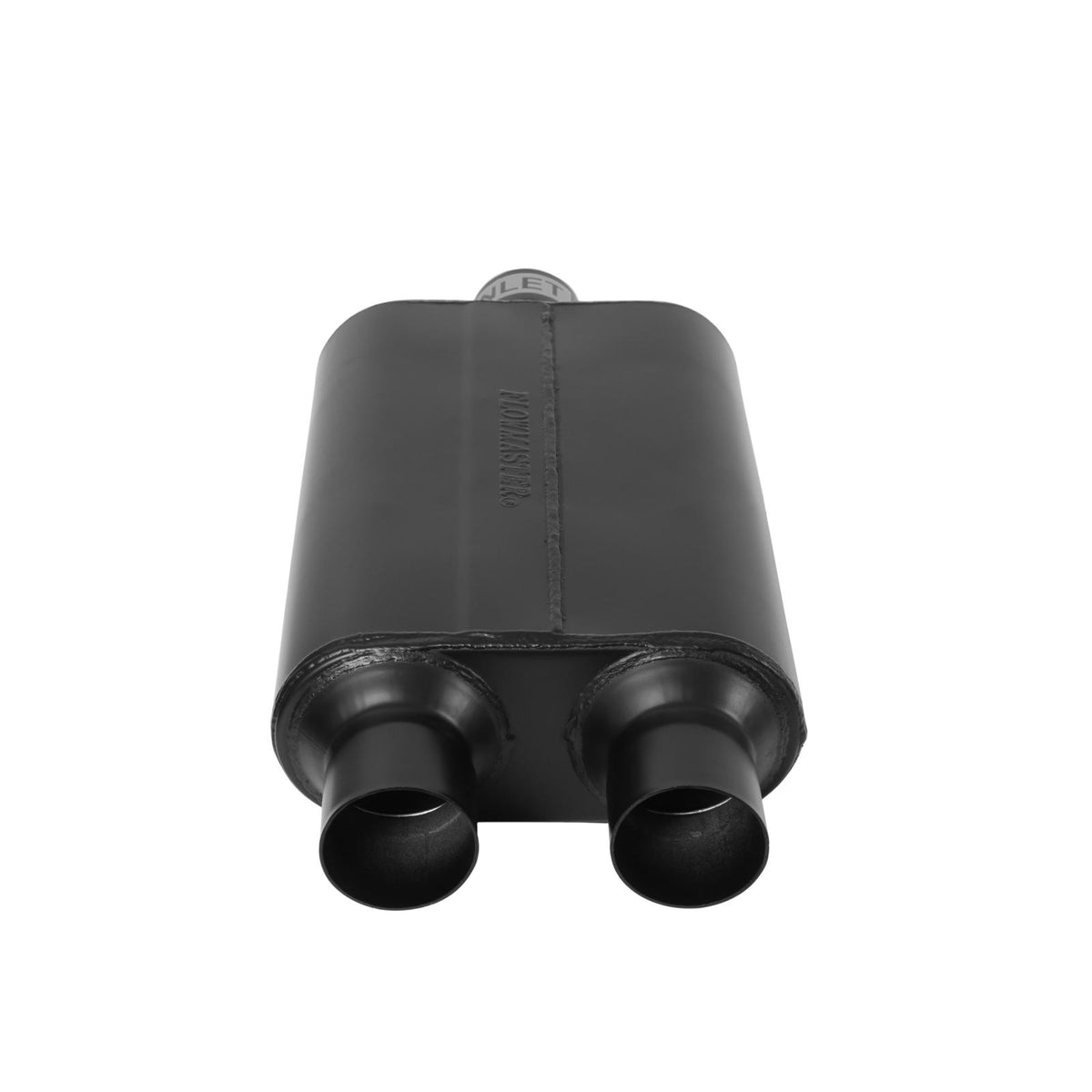 Flowmaster 9425400 - 40 Series Delta Flow Chambered Muffler 40 Delta Flow 2.50 Center In 2.50 Dual Out Aggressive Sound Flowmaster 5
