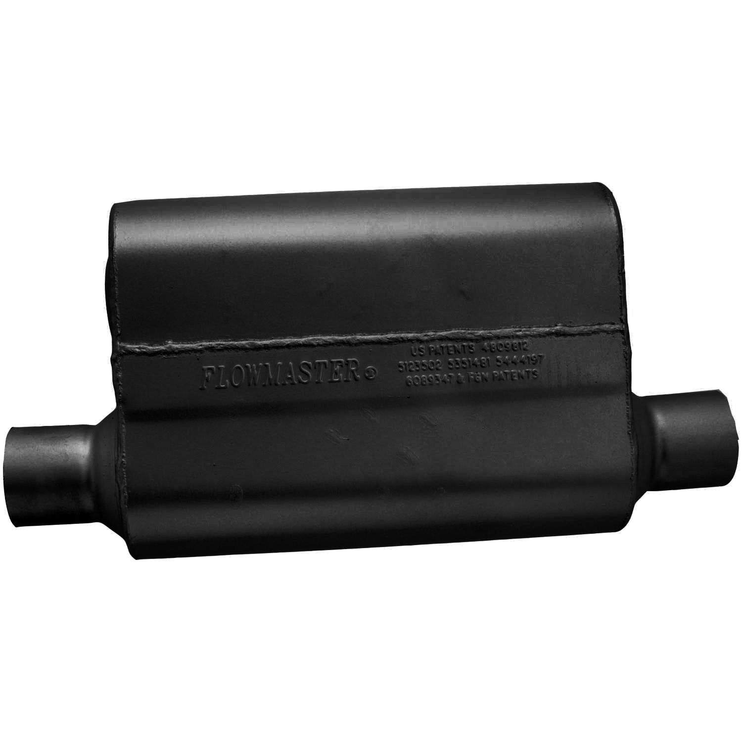 Flowmaster 942544 40 Series Delta Flow Chambered Muffler 2.50 Offset In Out