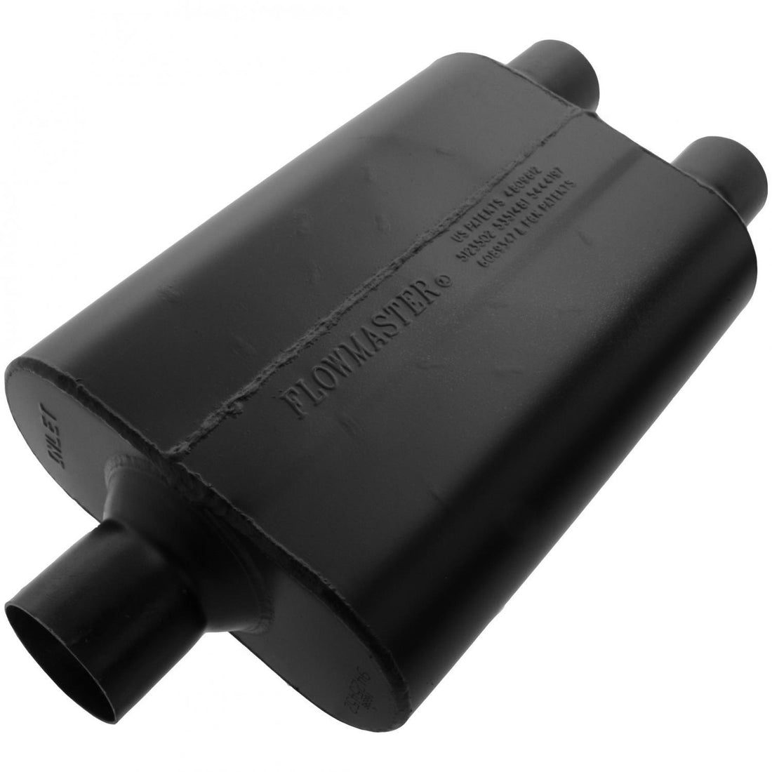 Flowmaster 9425452 - Super 44 Series Chambered Muffler Super 44 2.50 Center In 2.25 Dual Out Aggressive Sound Flowmaster