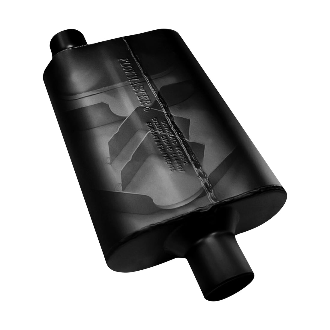 Flowmaster 9425452 - Super 44 Series Chambered Muffler Super 44 2.50 Center In 2.25 Dual Out Aggressive Sound Flowmaster