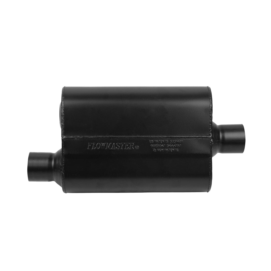Flowmaster 942546 - Super 44 Series Chambered Muffler Super 44 2.50 Offset In 2.50 Center Out Aggressive Sound Flowmaster