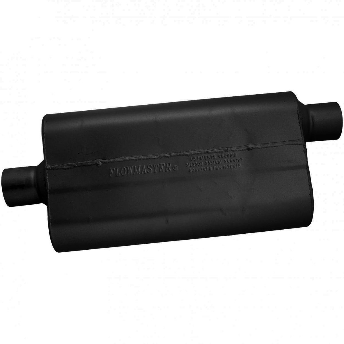 Flowmaster 942552 - 50 Series Delta Flow Chambered Muffler 50 Delta Flow 2.50 Center In 2.50 Offset Out Moderate Sound Flowmaster 2