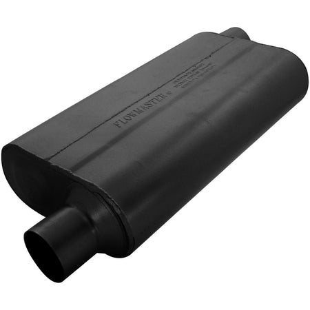 Flowmaster 942553 - 50 Series Delta Flow Chambered Muffler 50 Delta Flow 2.50 Offset In 2.50 Offset Out Moderate Sound Flowmaster 1