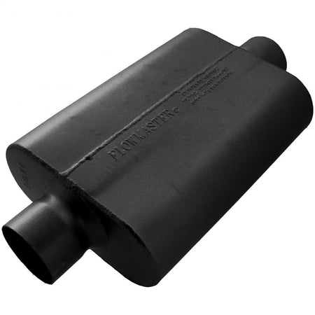 Flowmaster 943040 - 40 Series Delta Flow Chambered Muffler 40 Delta Flow 3.00 Center In 3.00 Center Out Aggressive Sound Flowmaster 1