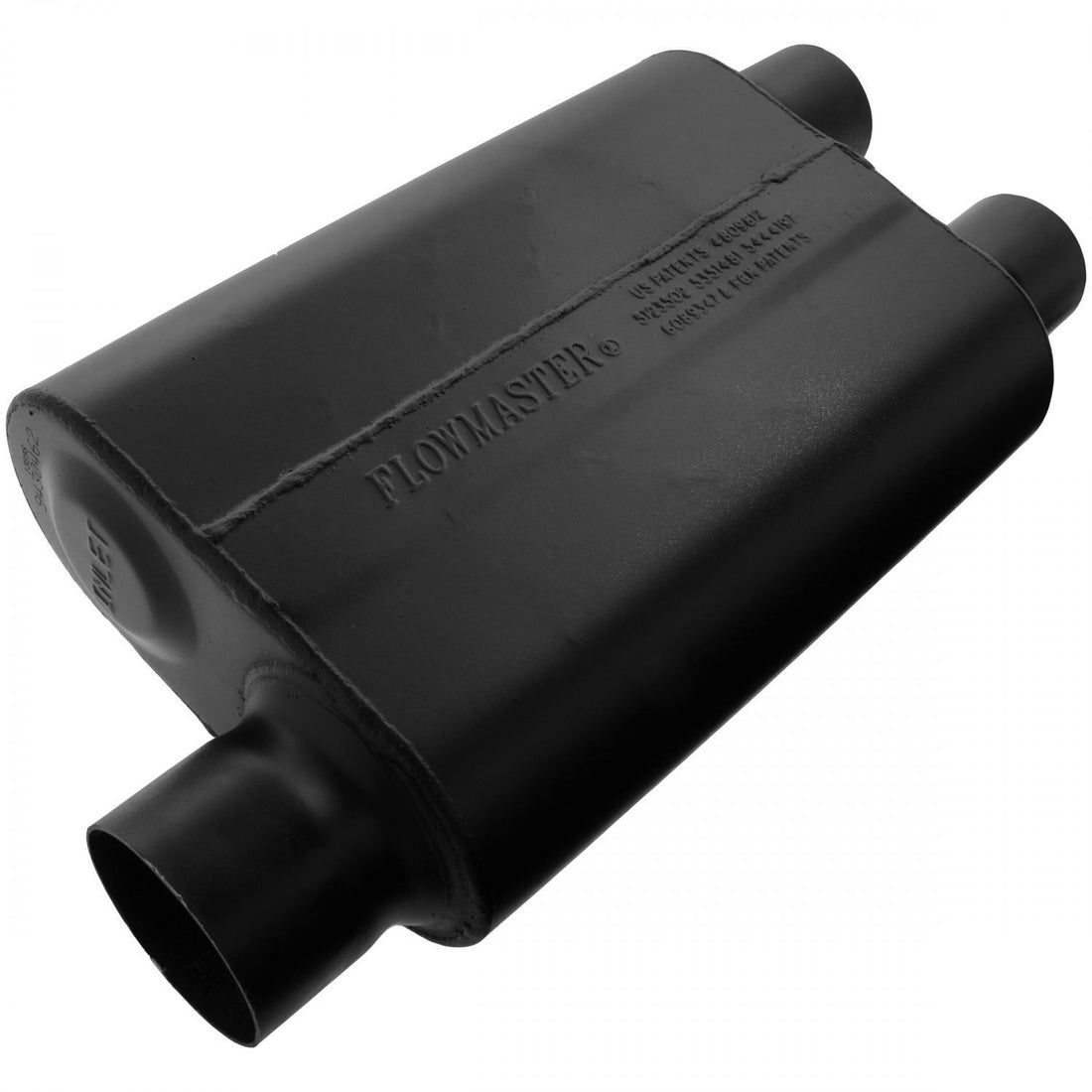 Flowmaster 9430462 - Super 44 Series Chambered Muffler Super 44 3.00 Offset In 2.50 Dual Out Aggressive Sound Flowmaster 1
