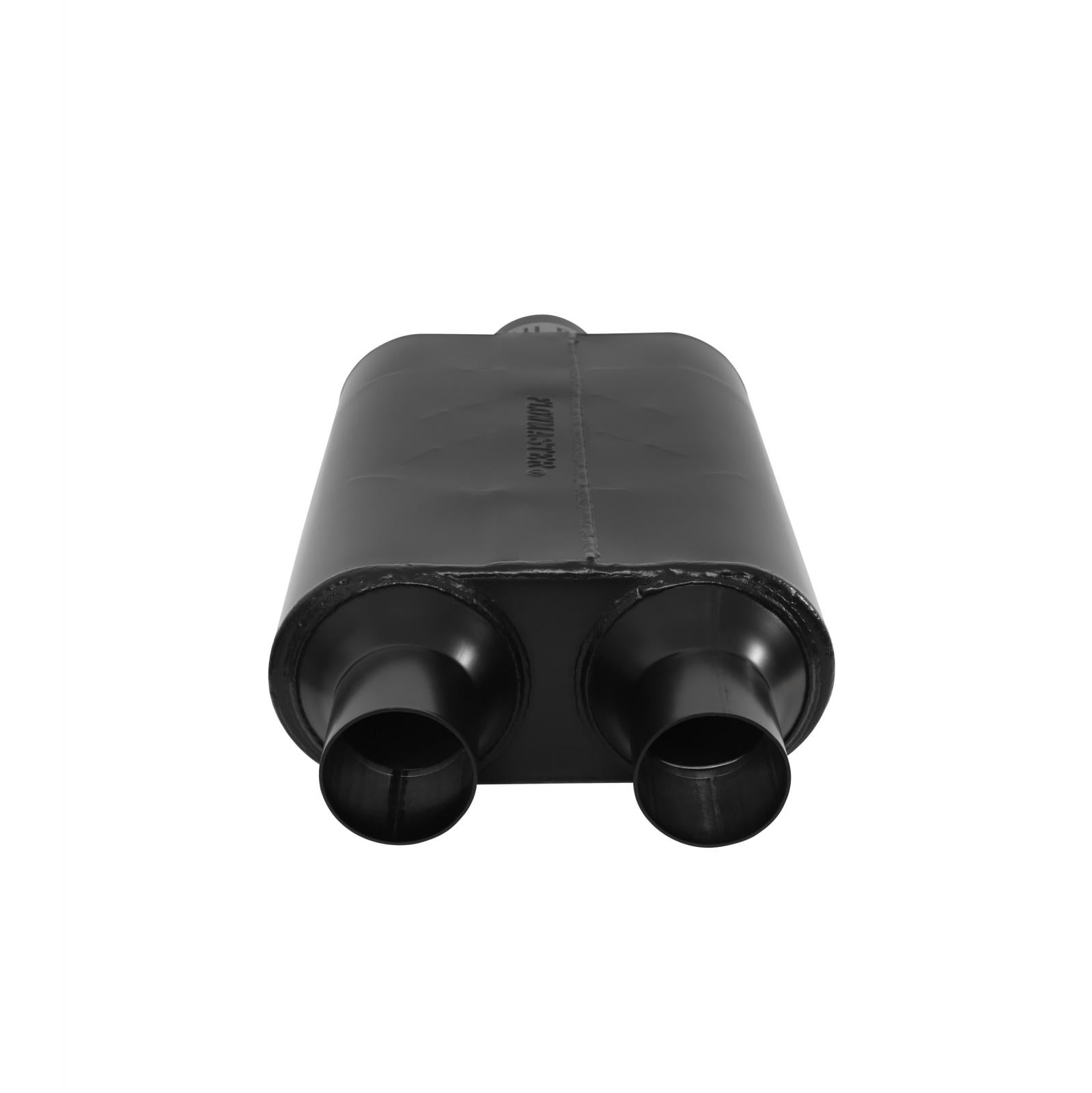 Flowmaster 9430472 - Super 44 Series Chambered Muffler Super 44 3.00 Center In 2.25 Dual Out Aggressive Sound Flowmaster 5